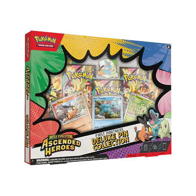 POKEMON – PKM - Ascended Heroes: First Partners Deluxe Pin Collection primary image