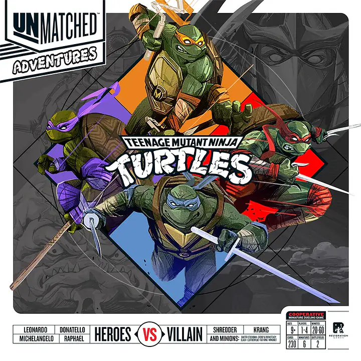 Unmatched Adventures: Teenage Mutant Ninja Turtles - Pizza Rama KS Edition - Master
