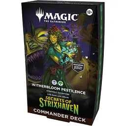 Magic The Gathering: Secrets of Strixhaven - Commander Deck - Witherbloom Pestilence - PREDNAROČILO - Datum izida - 24.04.2026 - Master