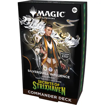Magic The Gathering: Secrets of Strixhaven - Commander Deck - Silverquill Influence - PREDNAROČILO - Datum izida - 24.04.2026 primary image