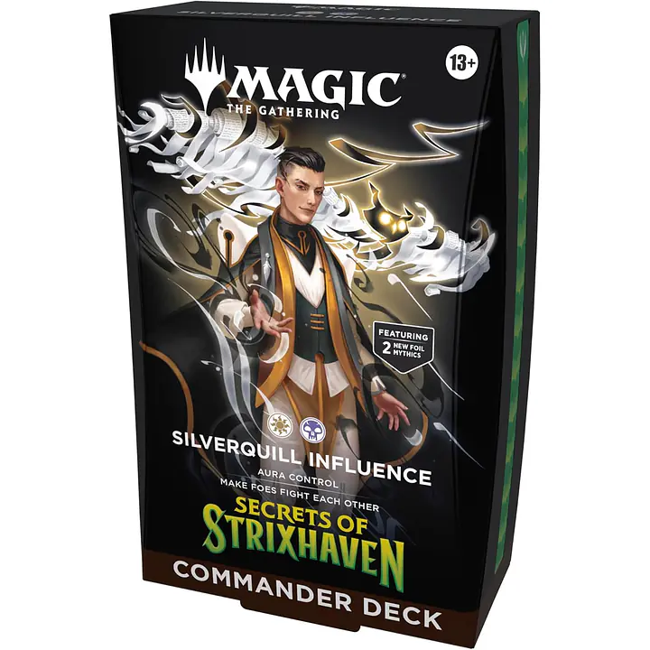 Magic The Gathering: Secrets of Strixhaven - Commander Deck - Silverquill Influence - PREDNAROČILO - Datum izida - 24.04.2026 - Master