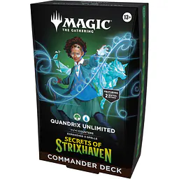 Magic The Gathering: Secrets of Strixhaven - Commander Deck - Quandrix Unlimited - PREDNAROČILO - Datum izida - 24.04.2026 - Master
