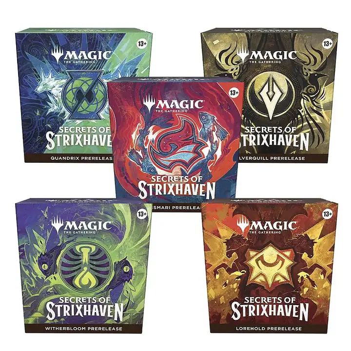 Magic The Gathering: Secrets of Strixhaven – Pre-release set of 5 - PREDNAROČILO - Datum izida - 24.04.2026 - Master