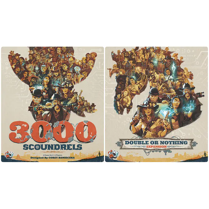 3000 Scoundrels + Double or Nothing Expansion Bundle - Master