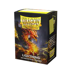 DRAGON SHIELD DUAL MATTE SLEEVES - LIGHTNING (100X) - Master