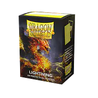 DRAGON SHIELD DUAL MATTE SLEEVES - LIGHTNING (100X) - Master