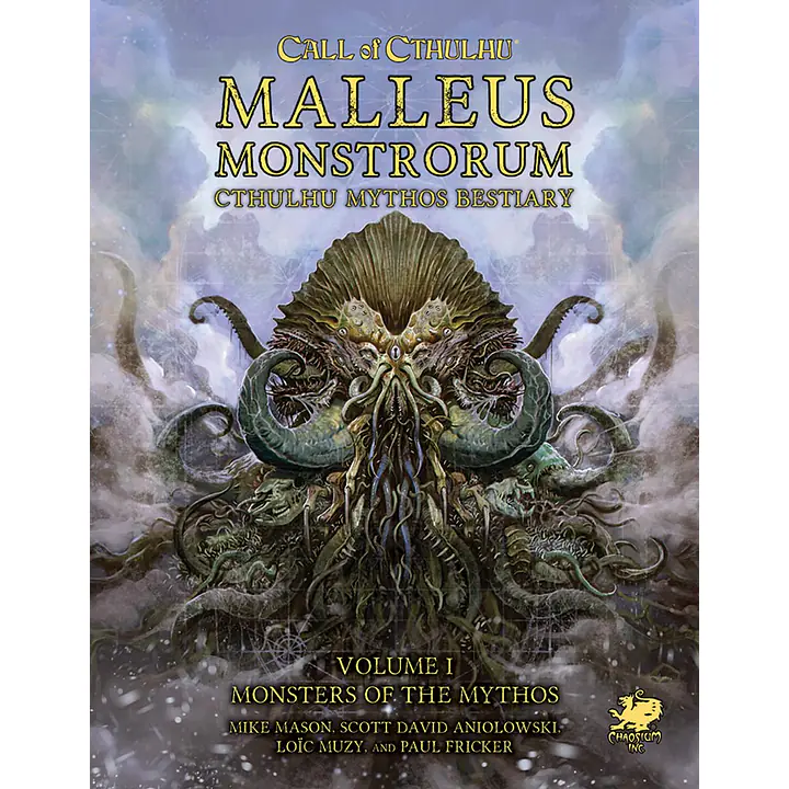Call of Cthulhu RPG - Malleus Monstrorum Cthulhu Mythos Bestiary - Master