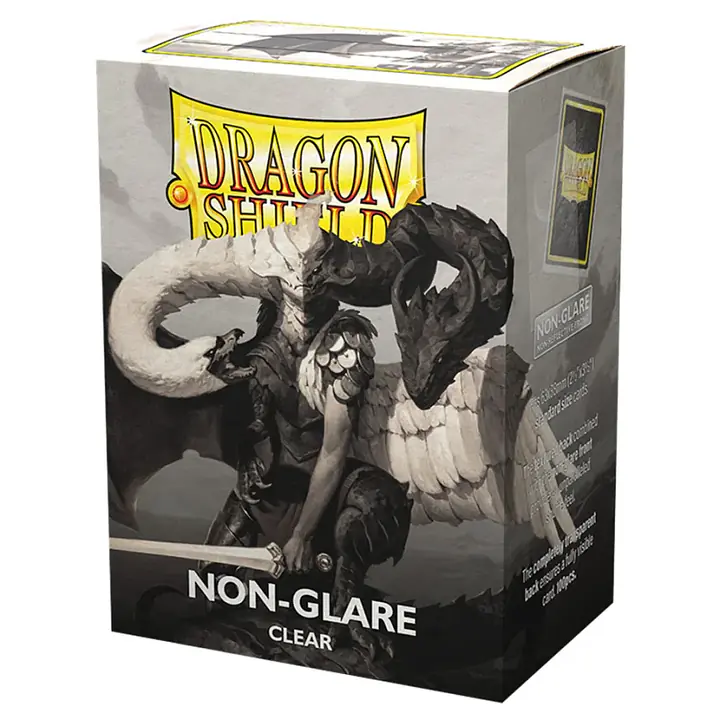 Dragon Shield Non-Glare Standard Size Sleeves - Matte Clear (100x) - Master