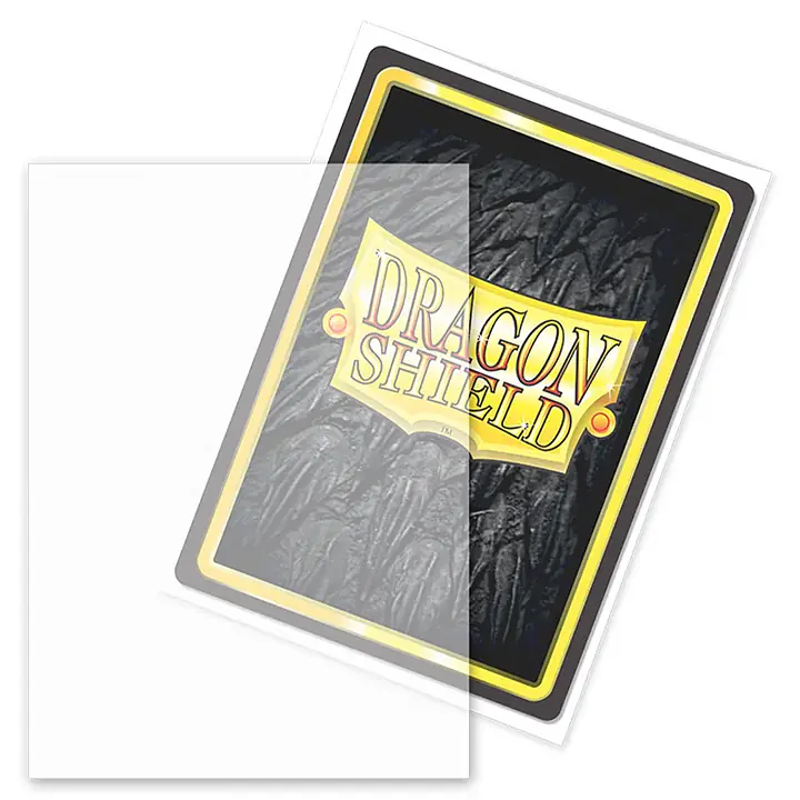 Dragon Shield Non-Glare Standard Size Sleeves - Matte Clear (100x) - Master