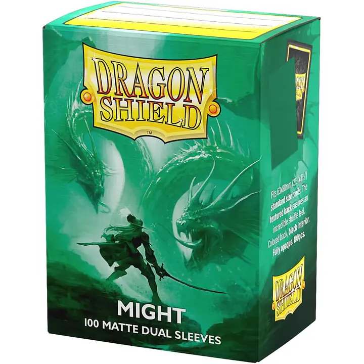 Dragon Shield Dual Matte Sleeves - Might (100x) - Master
