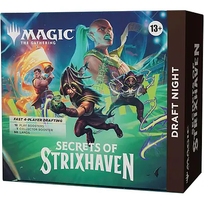 Magic The Gathering: Secrets of Strixhaven – Draft Night - PREORDER - RELEASE DATE - 24.04.2026 primary image