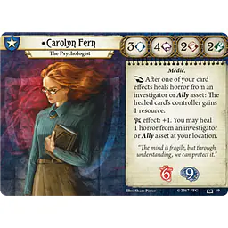 Arkham Horror: The Card Game - Carolyn Fern Investigator Deck - Master