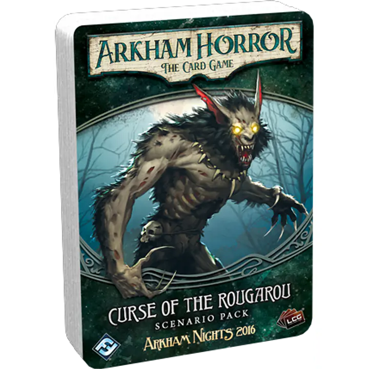 ARKHAM HORROR: THE CARD GAME - THE CURSE OF THE ROUGAROU - SCENARIO PACK - Master