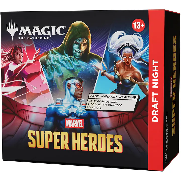 Magic The Gathering: Marvel Super Heroes Draft Night- PREDNAROČILO - Datum izida - 19.6.2026 - Master