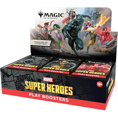 Magic The Gathering: Marvel Super Heroes Play booster box - PREDNAROČILO - Datum izida- 19.6.2026 primary image