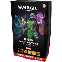 Magic The Gathering: Marvel Super Heroes Marvel Super Heroes Commander - Doom Prevails - PREDNAROČILO - Datum izida- 19.6.2026 - Master