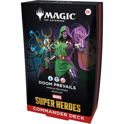 Magic The Gathering: Marvel Super Heroes Marvel Super Heroes Commander - Doom Prevails - PREDNAROČILO - Datum izida- 19.6.2026 primary image