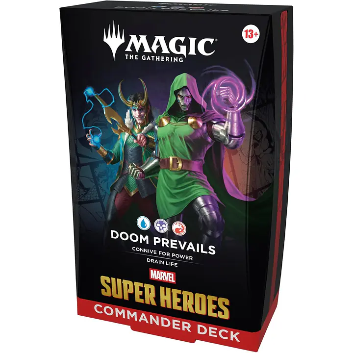 Magic The Gathering: Marvel Super Heroes Marvel Super Heroes Commander - Doom Prevails - PREDNAROČILO - Datum izida- 19.6.2026 - Master