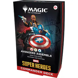 Magic The Gathering: Marvel Super Heroes Marvel Super Heroes Commander - Avengers Assemble - PREDNAROČILO - Datum izida- 19.6.2026 - Master