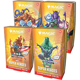 Magic The Gathering: Marvel Super Heroes Marvel Super Heroes Commander All 4 Decks - Collector’s Edition - PREDNAROČILO - Datum izida- 19.6.2026 - Master