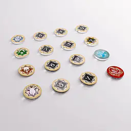 Arkham Horror: Chaos Tokens and Token Bag - Master