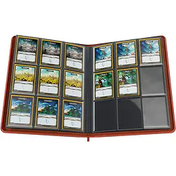 GAMEGENIC - ZIP-UP ALBUM 18-POCKET - RED - Master