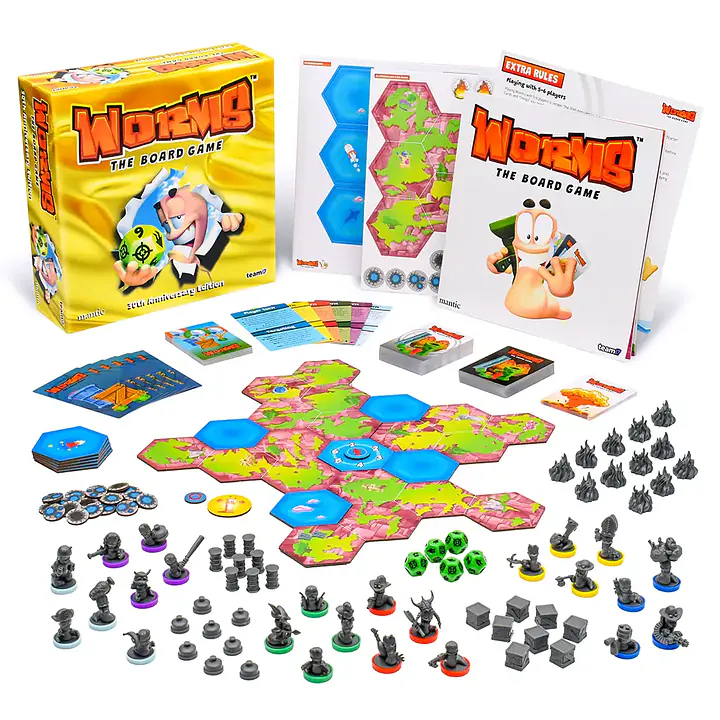 Worms: The Board Game - 30th Anniversary Edition - Master