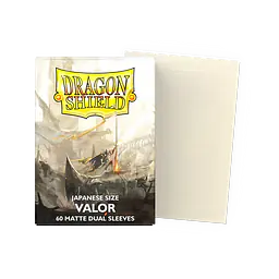 DRAGON SHIELD DUAL MATTE SLEEVES - VALOR (60X) - JAPANESE SIZE - Master