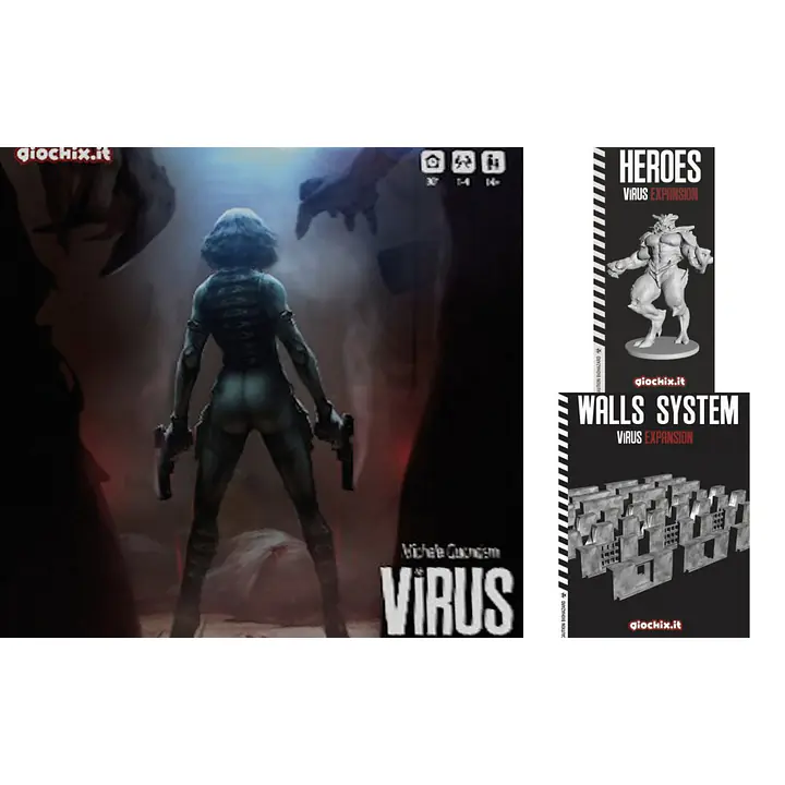 VIRUS + HEROES AND WALLS EXPANSION - Master