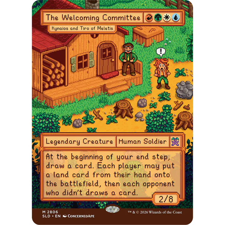 Magic The Gathering: Secret Lair x Stardew Valley: Welcome to Stardew Valley (Non-Foil) - Master