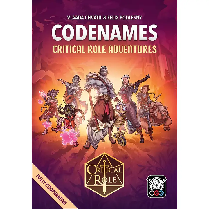 Codenames: Critical Role Adventures - Master