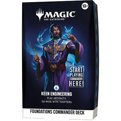 Magic The Gathering: Foundations Starter Commander Deck - Keen Engineering primary image