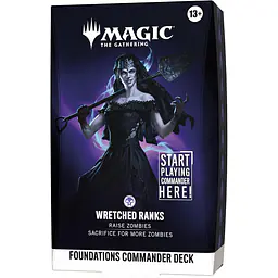 Magic The Gathering: Foundations Starter Commander Deck - Wretched Ranks - Master
