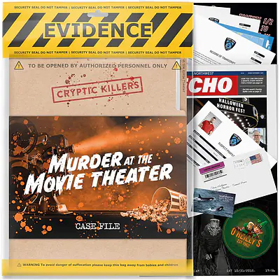 Cryptic Killers: Murder at the Movie Theater primary image