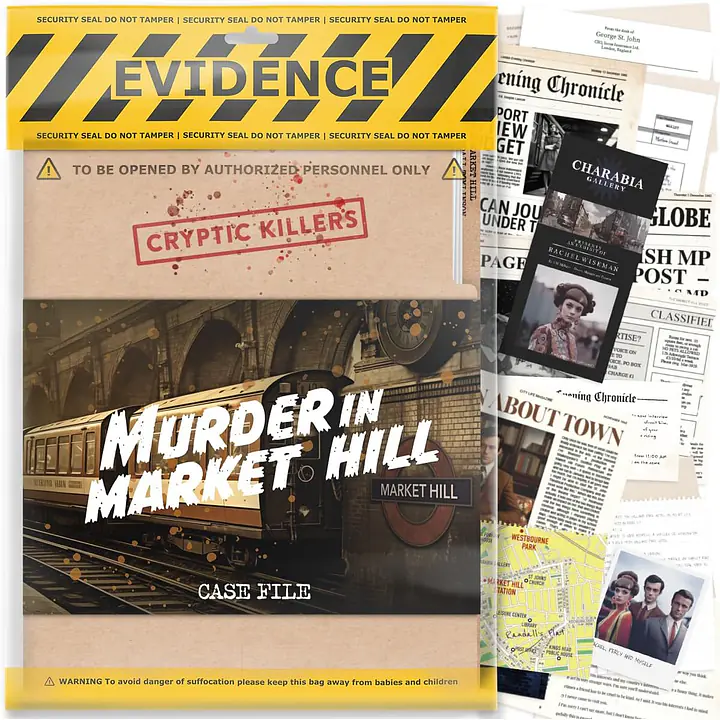 Cryptic Killers: Murder in Market Hill - Master