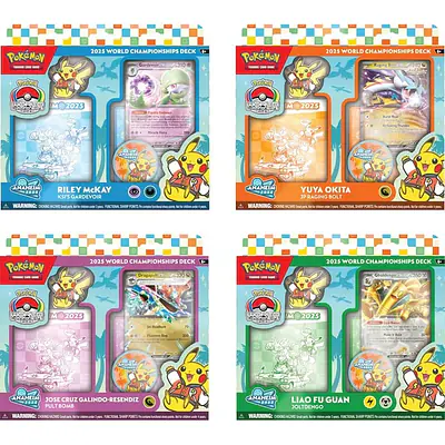 Pokemon - PKM - World Championship Deck 2025 Bundle of (Set of 4) primary image