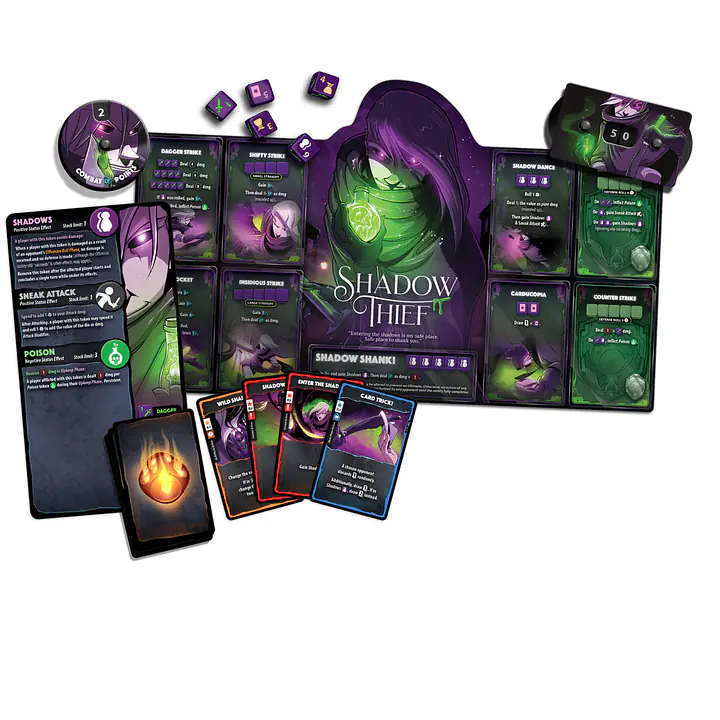 Dice Throne: Shadow Thief - Hero Pack - Master