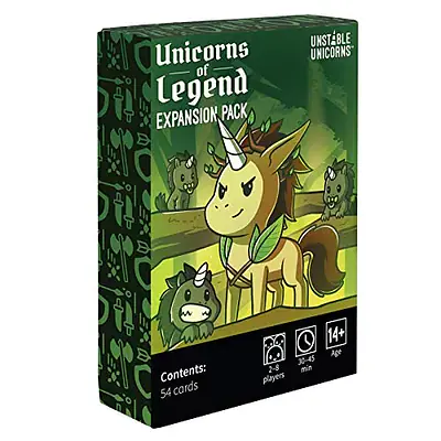 Unstable Unicorns: Unicorns of Legend Expansion Pack primary image