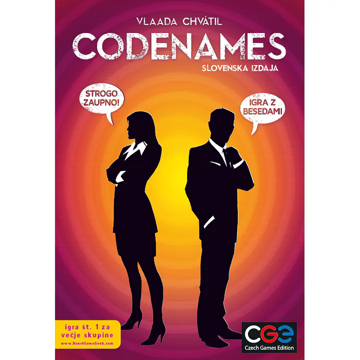 CODENAMES - SLOVENSKA IZDAJA - Master