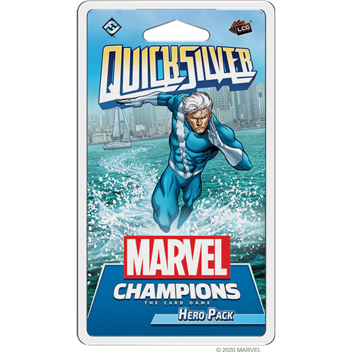 MARVEL CHAMPIONS: THE CARD GAME - QUICKSILVER - HERO PACK - Master