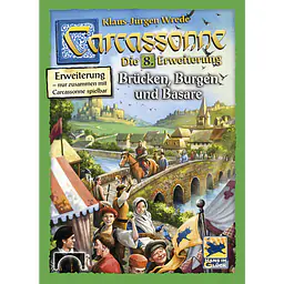 CARCASSONNE: EXPANSION 8 - BRIDGES, CASTLES AND BAZAARS - 2 EDICIJA - Master