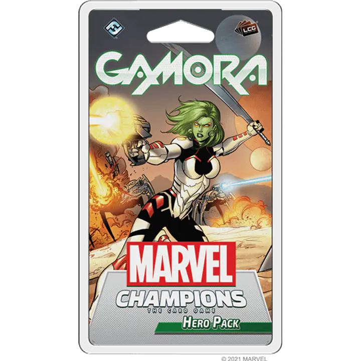 MARVEL CHAMPIONS: THE CARD GAME - GAMORA - HERO PACK - Master