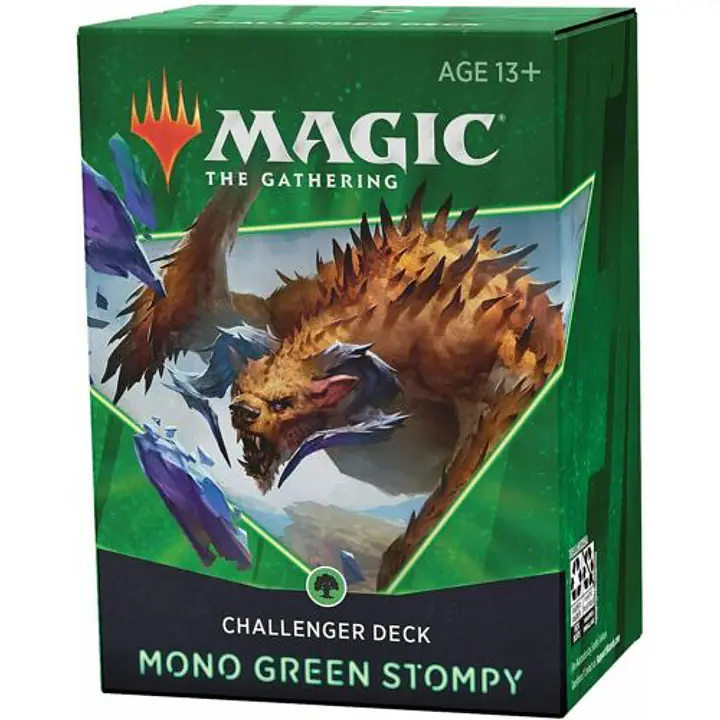 MAGIC THE GATHERING - CHALLENGER DECK 2021 - MONO GREEN STOMPY - Master