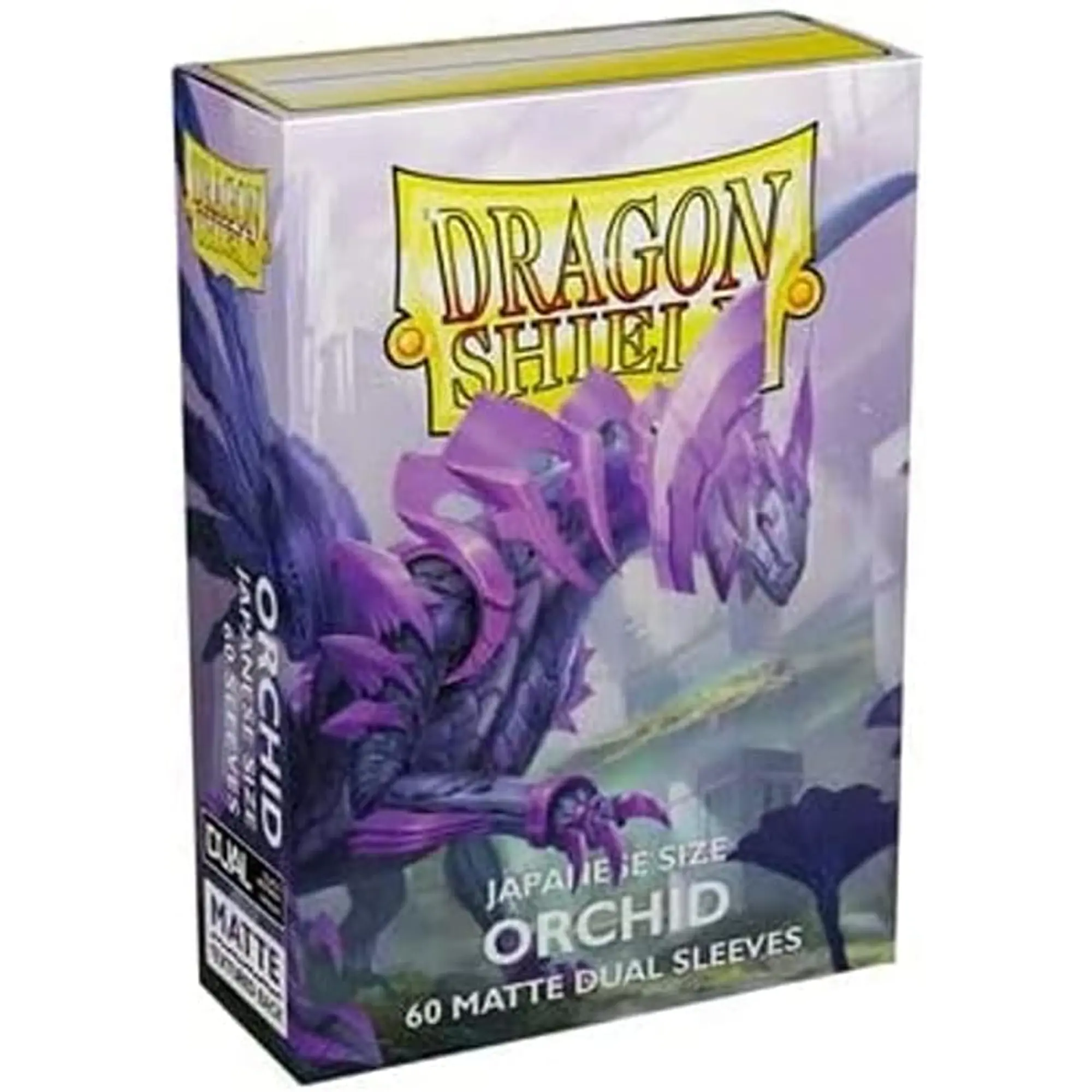 DRAGON SHIELD DUAL MATTE SLEEVES - ORCHID (60X) - JAPANESE SIZE - Master