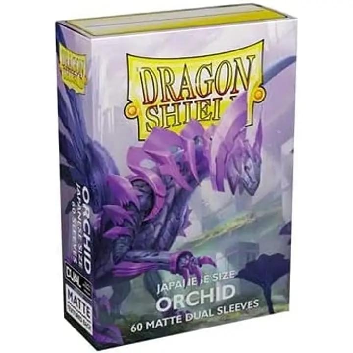DRAGON SHIELD DUAL MATTE SLEEVES - ORCHID (60X) - JAPANESE SIZE - Master