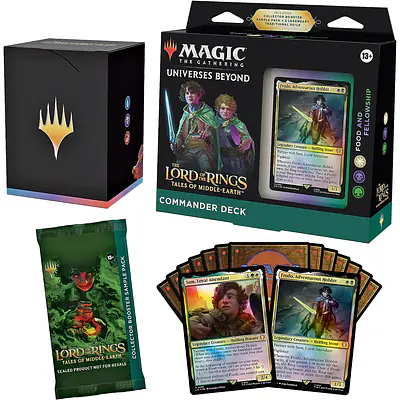 MAGIC THE GATHERING - THE LORD OF THE RINGS: TALES OF MIDDLE-EARTH - COMMANDER DECK - FOOD AND FELLOWSHIP primary image