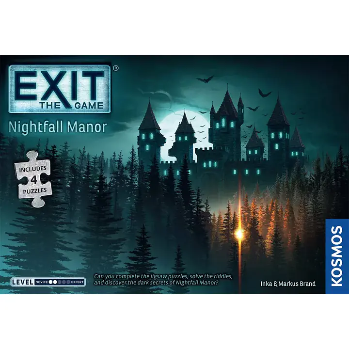 EXIT: THE GAME + PUZZLE - NIGHTFALL MANOR - Master