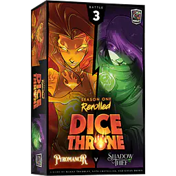 DICE THRONE: SEASON ONE REROLLED - PYROMANCER VS SHADOW THIEF - Master