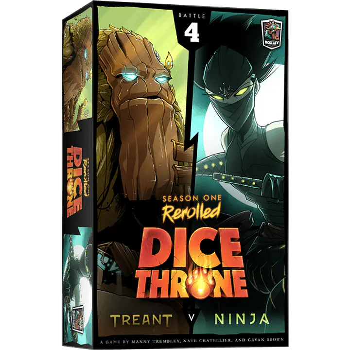 DICE THRONE: SEASON ONE REROLLED - TREANT VS NINJA - Master