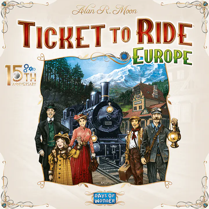 TICKET TO RIDE: EUROPE - 15th ANNIVERSARY - Master